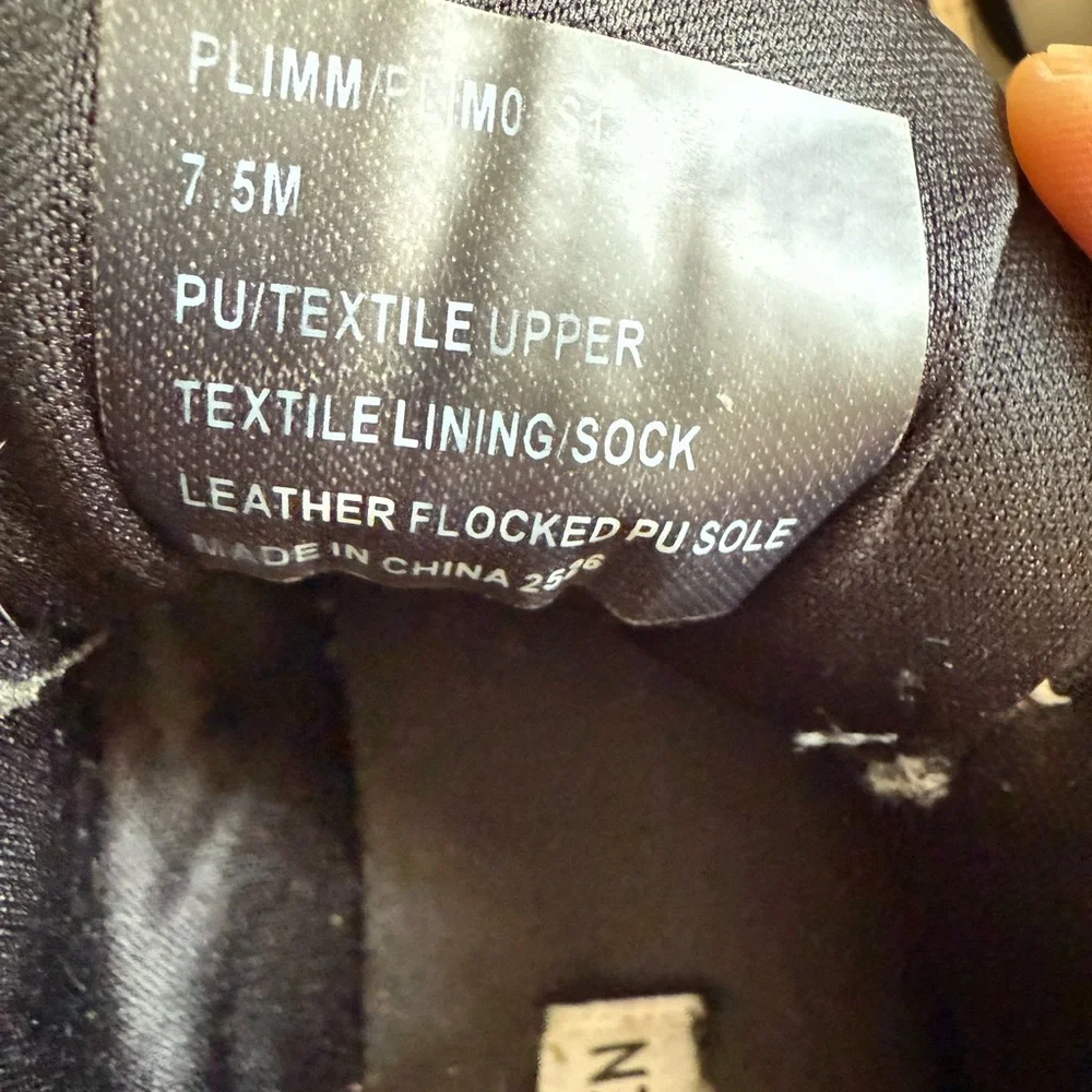 Steve Madden Black and Tan Chunky Sneakers - Picture 9 of 9